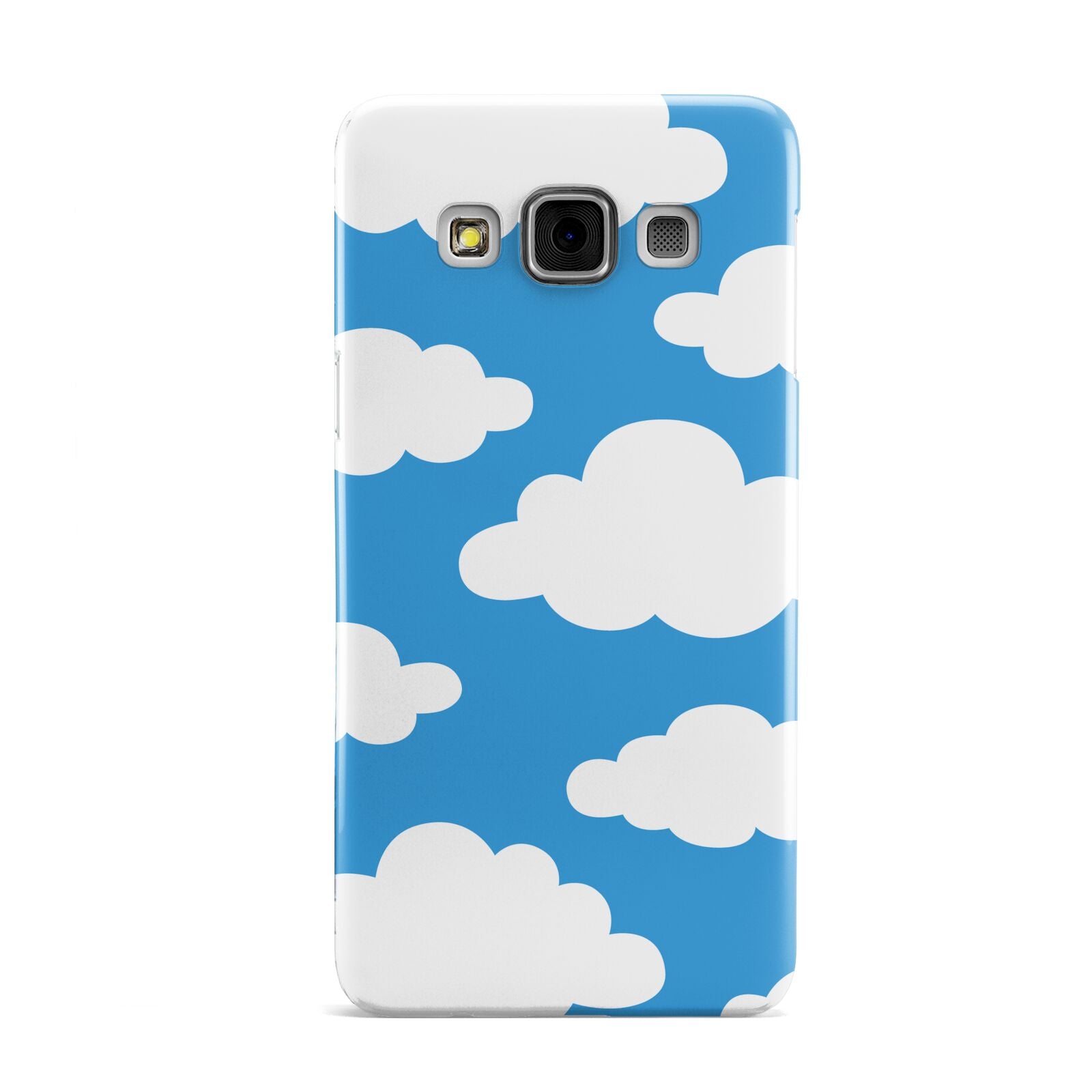 Cartoon Clouds and Blue Sky Samsung Galaxy A3 Case