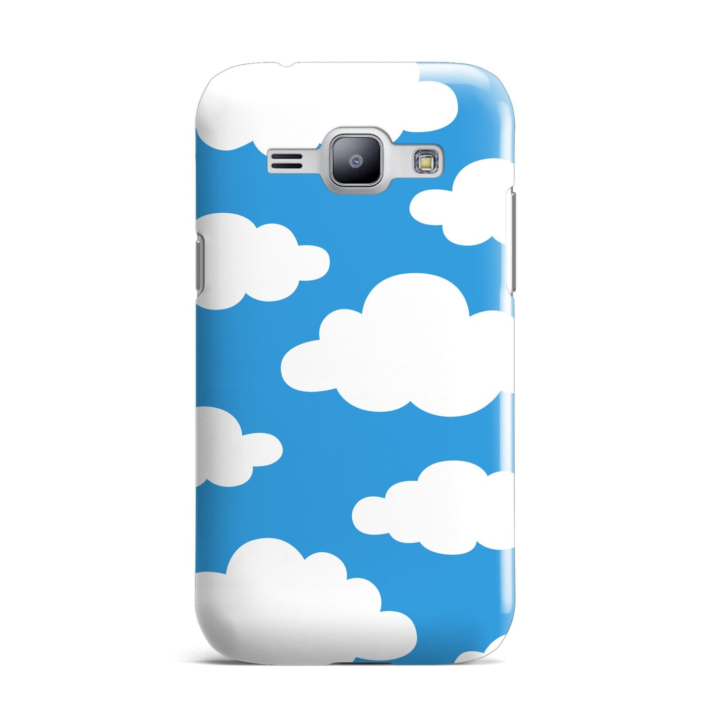 Cartoon Clouds and Blue Sky Samsung Galaxy J1 2015 Case