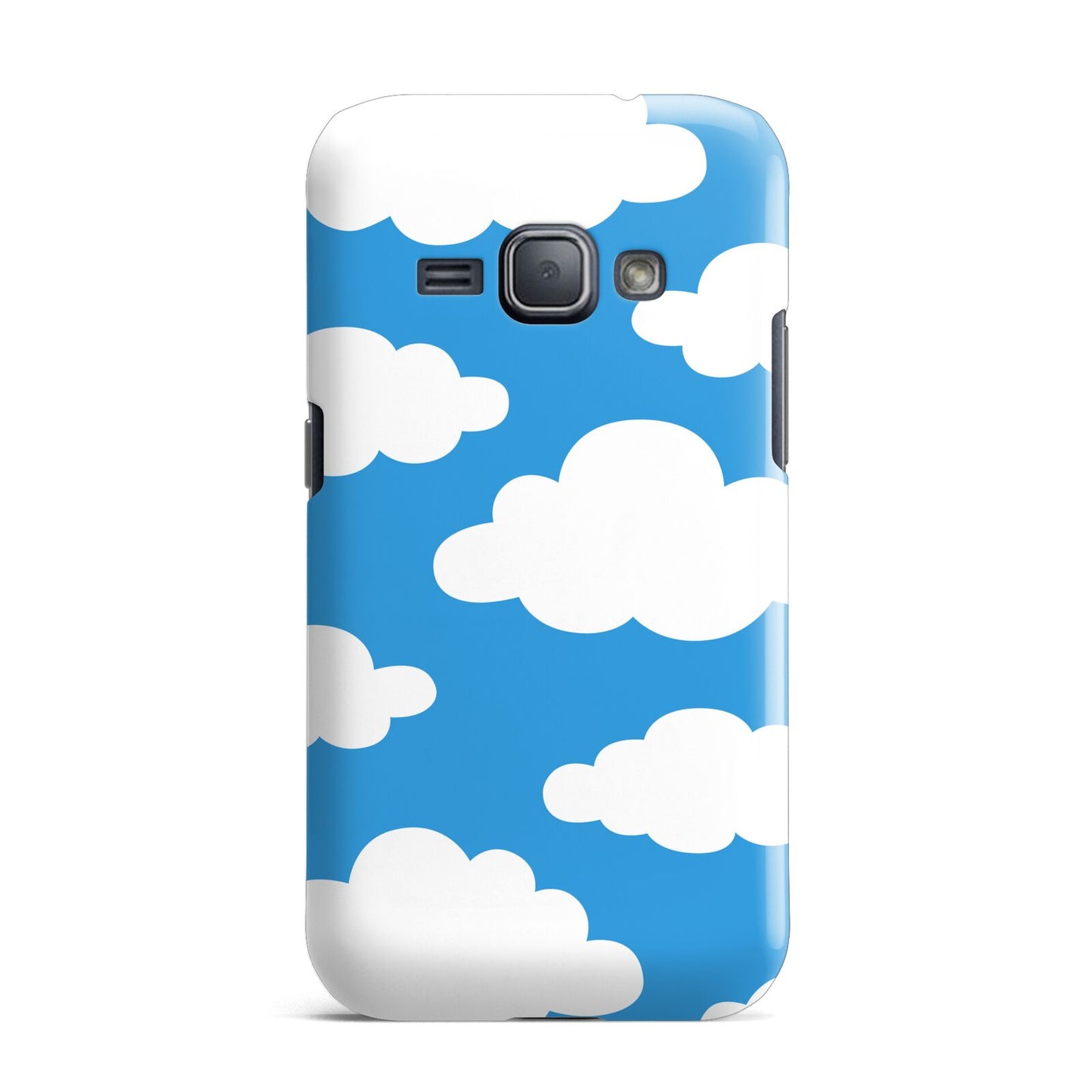 Cartoon Clouds and Blue Sky Samsung Galaxy J1 2016 Case