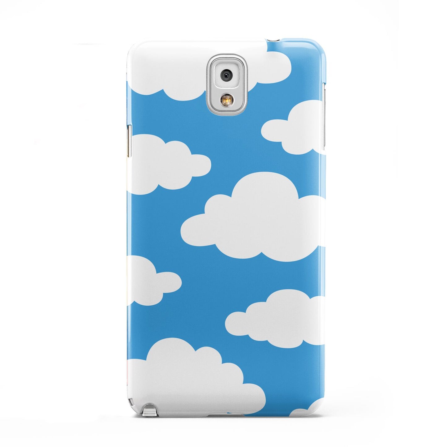 Cartoon Clouds and Blue Sky Samsung Galaxy Note 3 Case