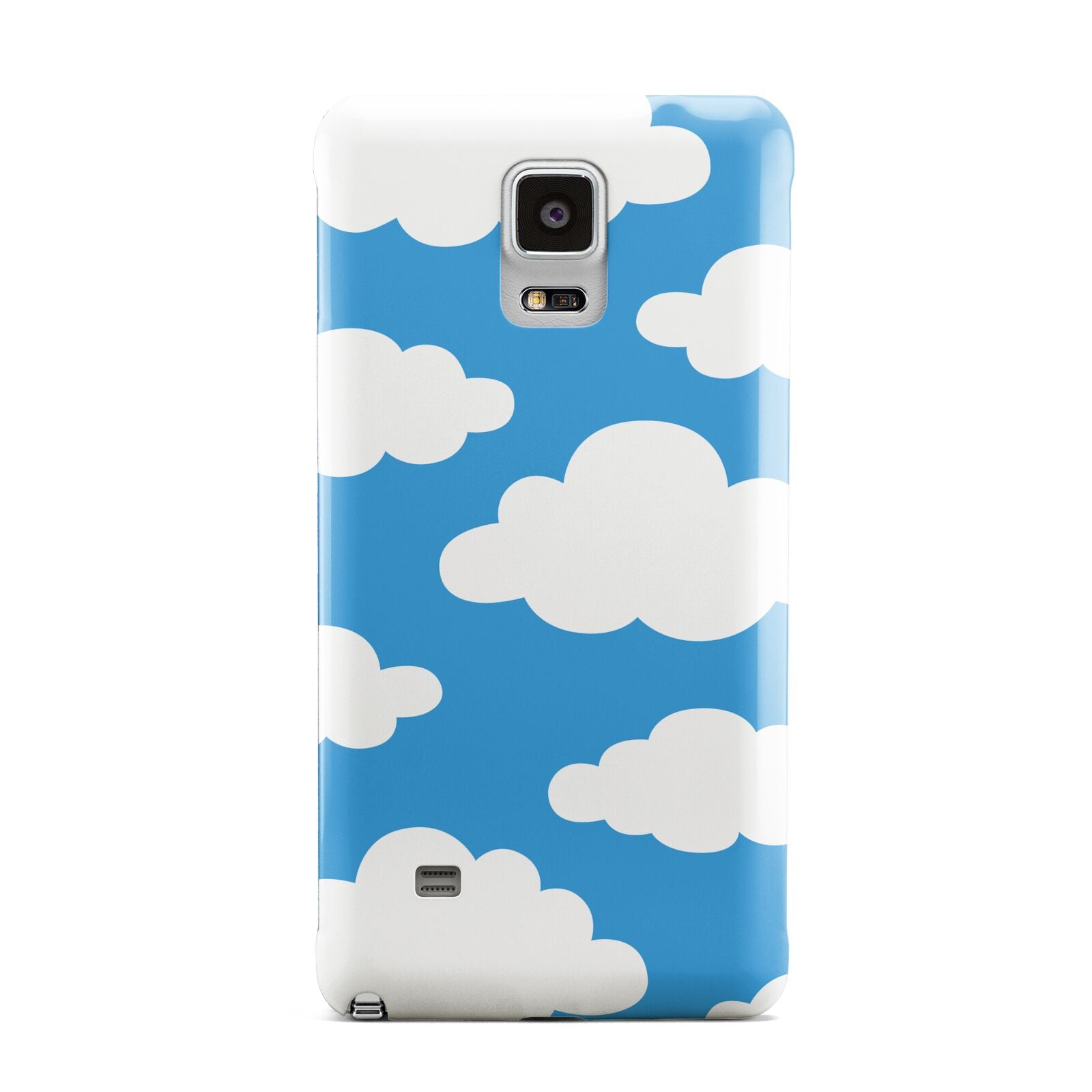 Cartoon Clouds and Blue Sky Samsung Galaxy Note 4 Case