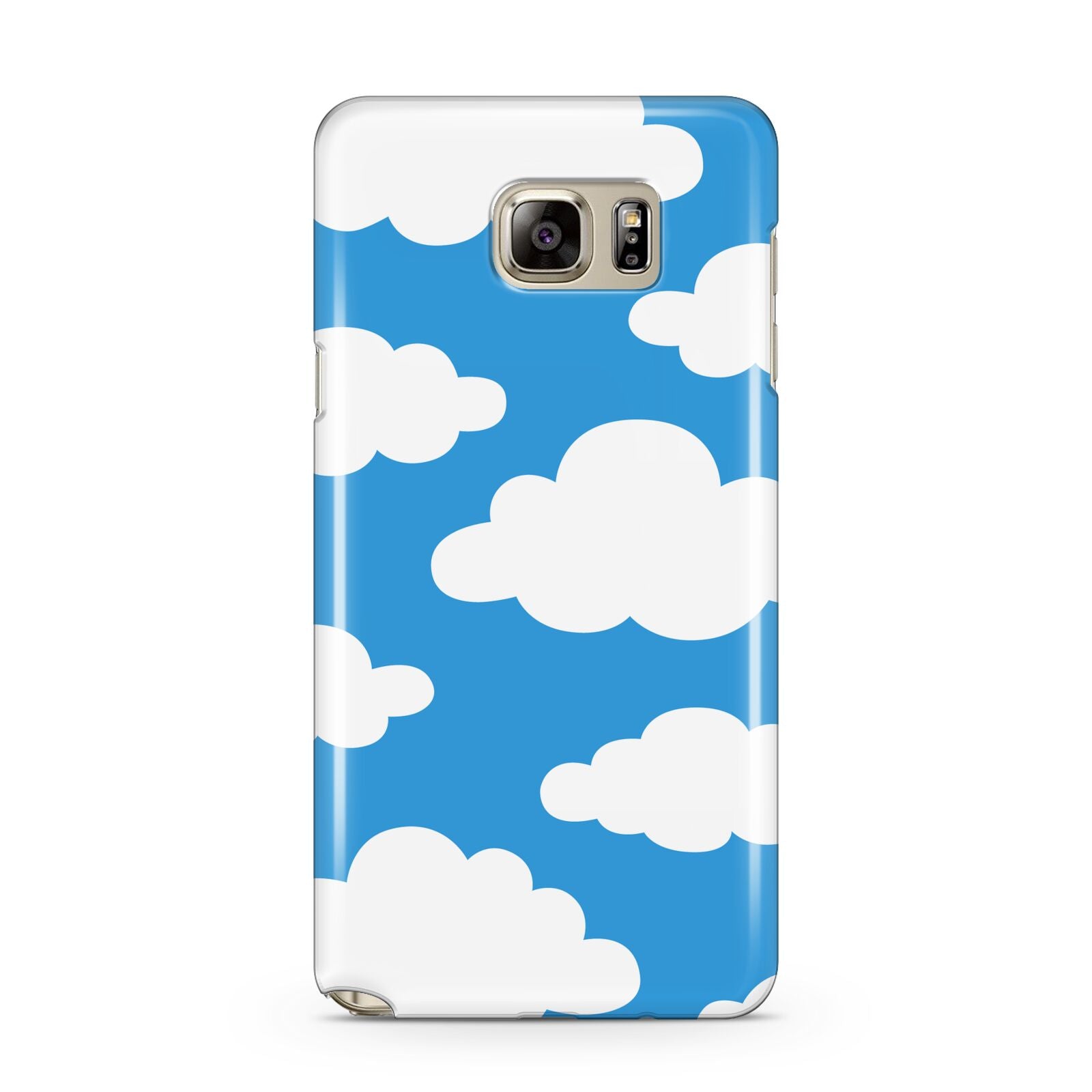 Cartoon Clouds and Blue Sky Samsung Galaxy Note 5 Case