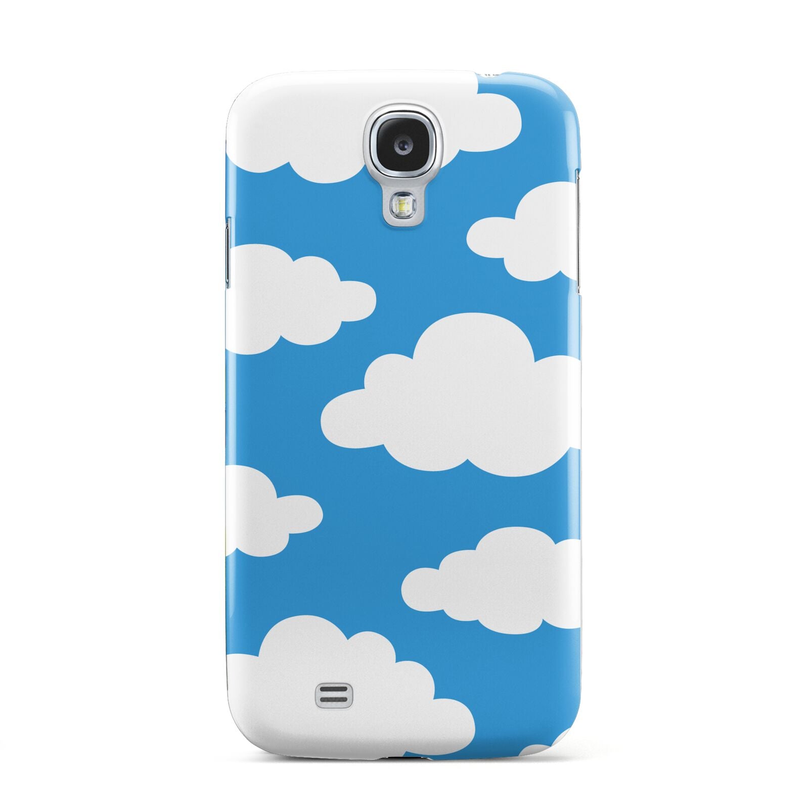 Cartoon Clouds and Blue Sky Samsung Galaxy S4 Case