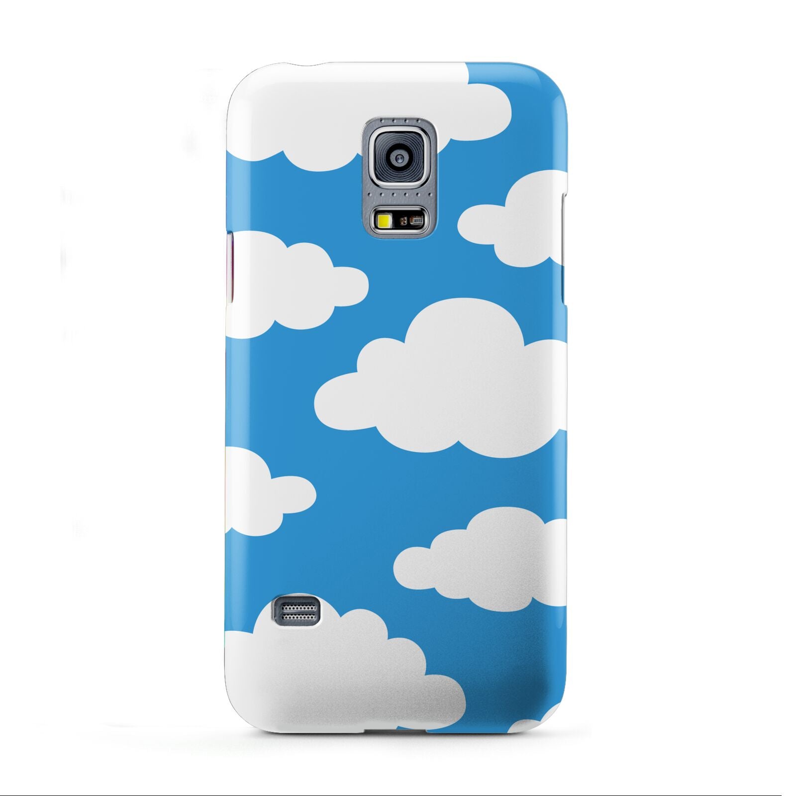 Cartoon Clouds and Blue Sky Samsung Galaxy S5 Mini Case