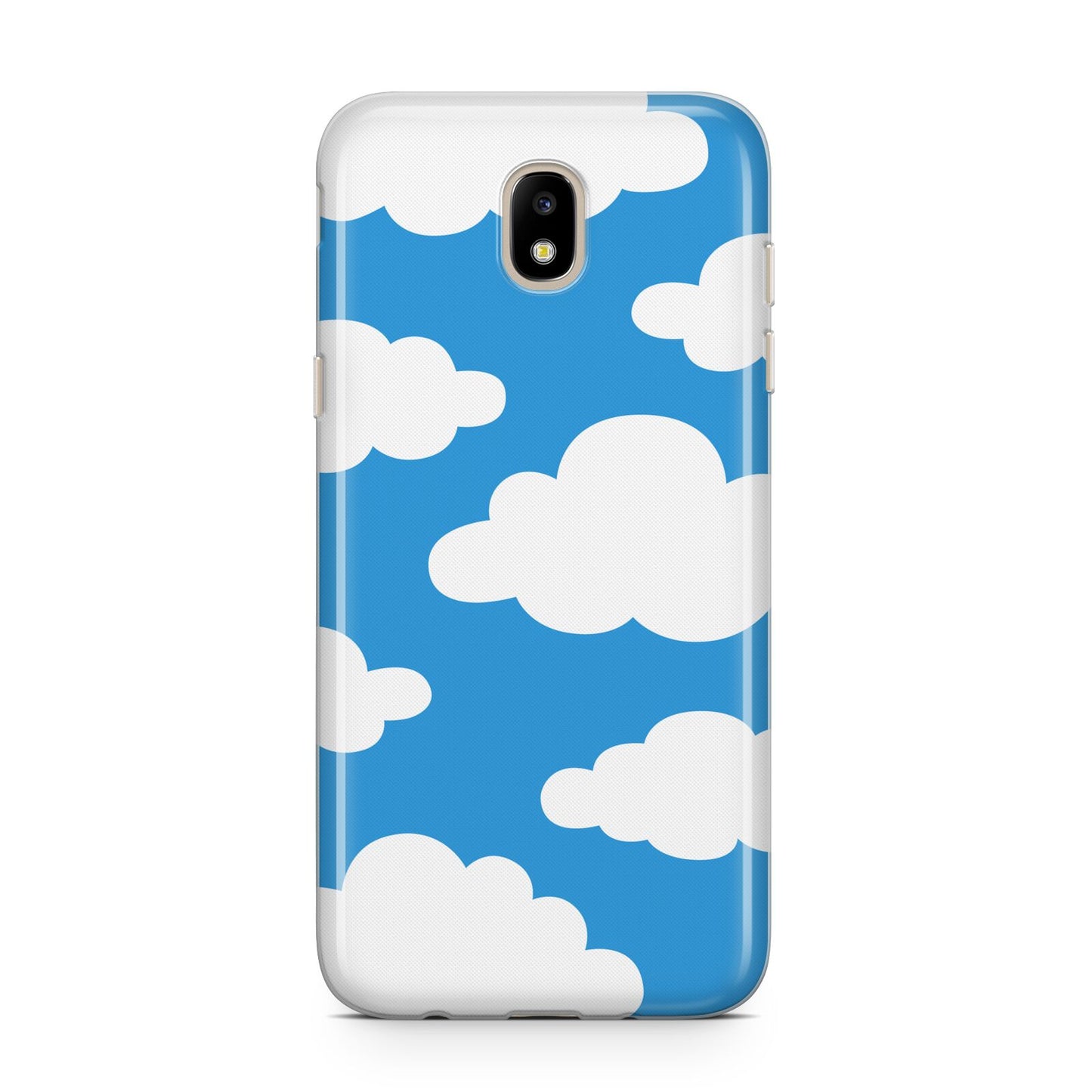 Cartoon Clouds and Blue Sky Samsung J5 2017 Case
