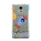 Cartoon Space Artwork with Name Samsung Galaxy Note 4 Case
