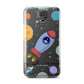 Cartoon Space Artwork with Name Samsung Galaxy S5 Case