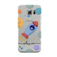 Cartoon Space Artwork with Name Samsung Galaxy S6 Case