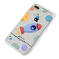 Cartoon Space Artwork with Name iPhone 8 Plus Bumper Case on Silver iPhone Alternative Image