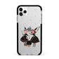 Cartoon Witch Girls Apple iPhone 11 Pro Max in Silver with Black Impact Case