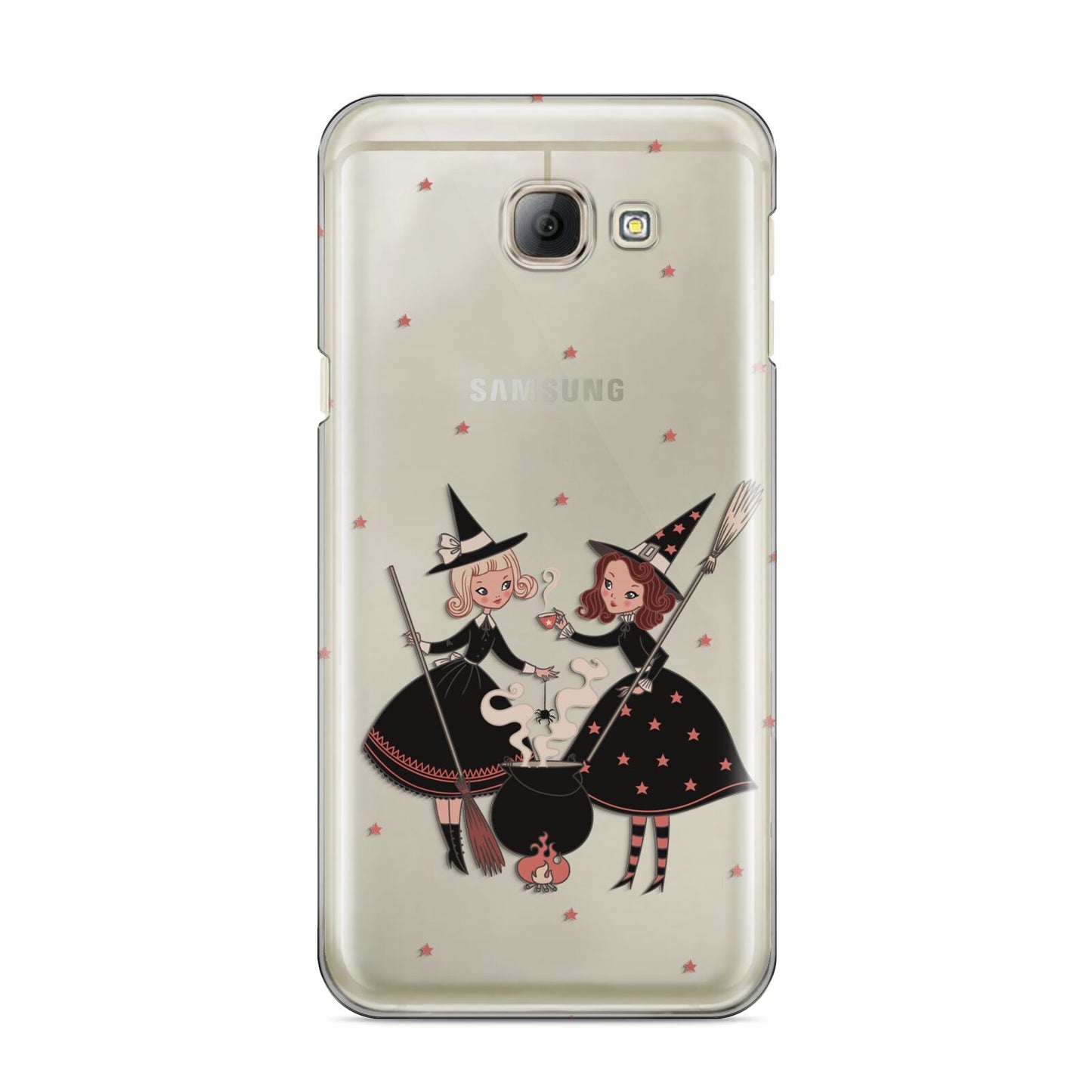 Cartoon Witch Girls Samsung Galaxy A8 2016 Case
