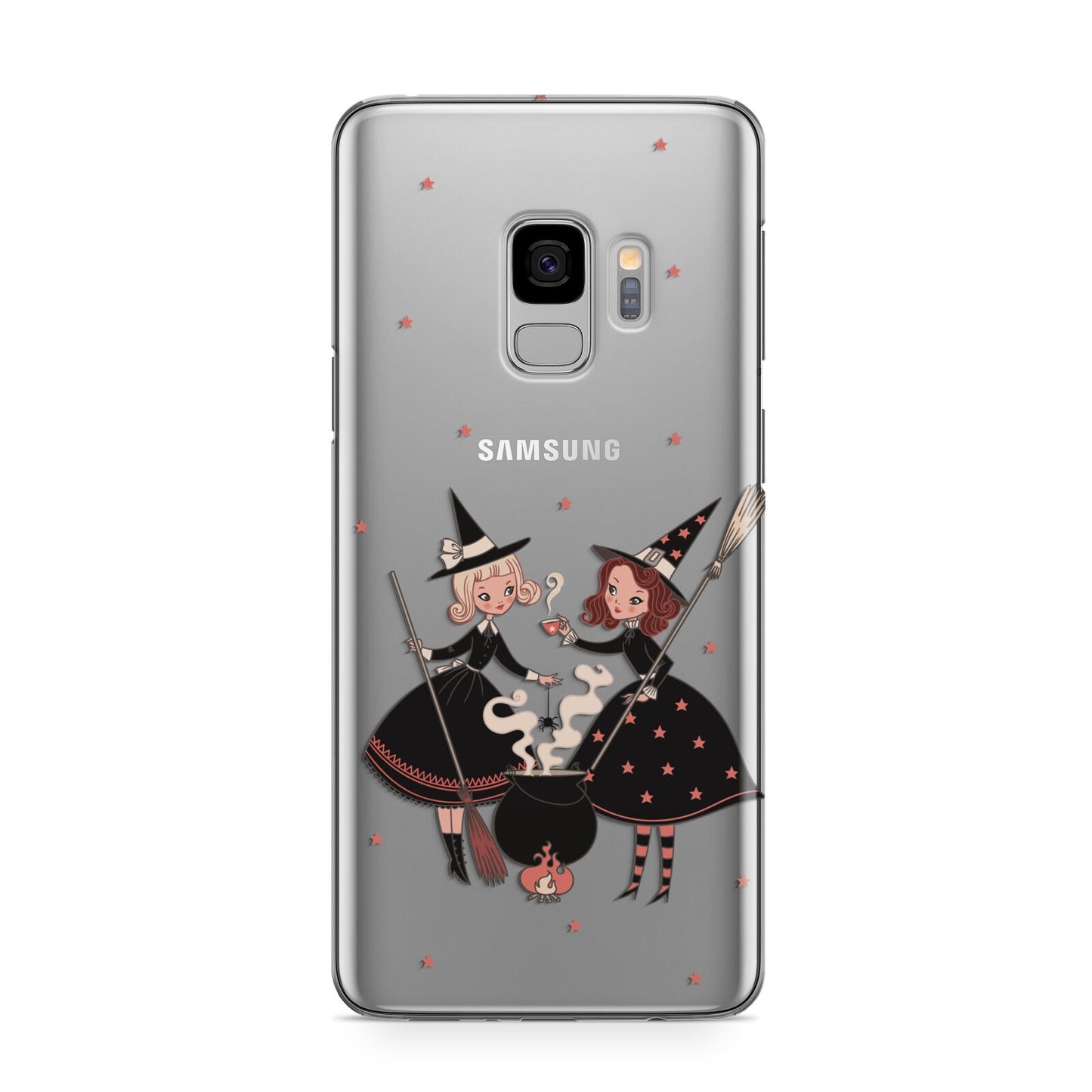 Cartoon Witch Girls Samsung Galaxy S9 Case