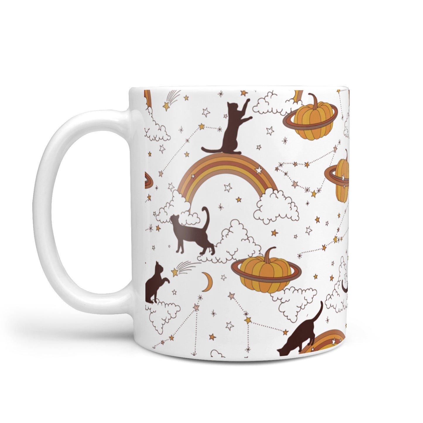 Cat Constellation 10oz Mug Alternative Image 1