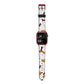 Cat Constellation Apple Watch Strap Size 38mm with Red Hardware