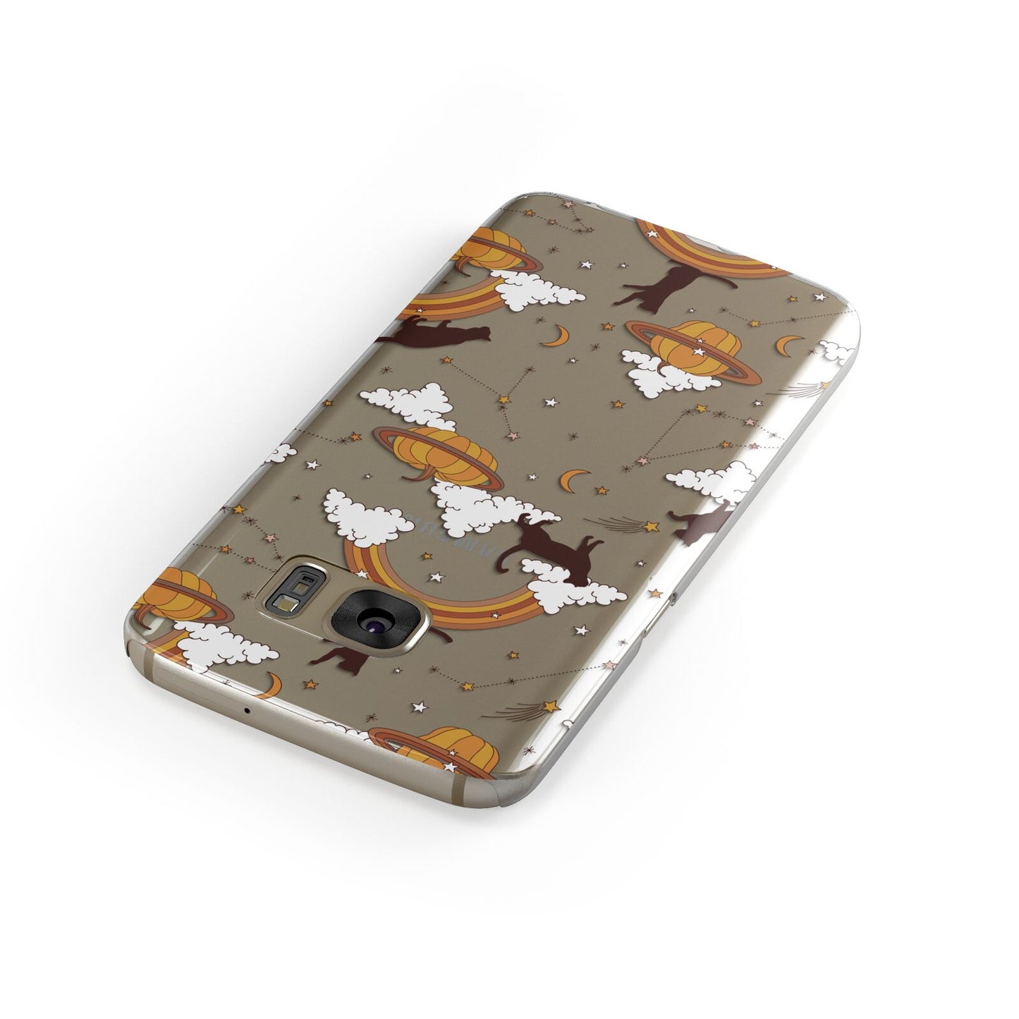 Cat Constellation Samsung Galaxy Case Front Close Up