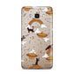 Cat Constellation Samsung Galaxy J7 2016 Case on gold phone