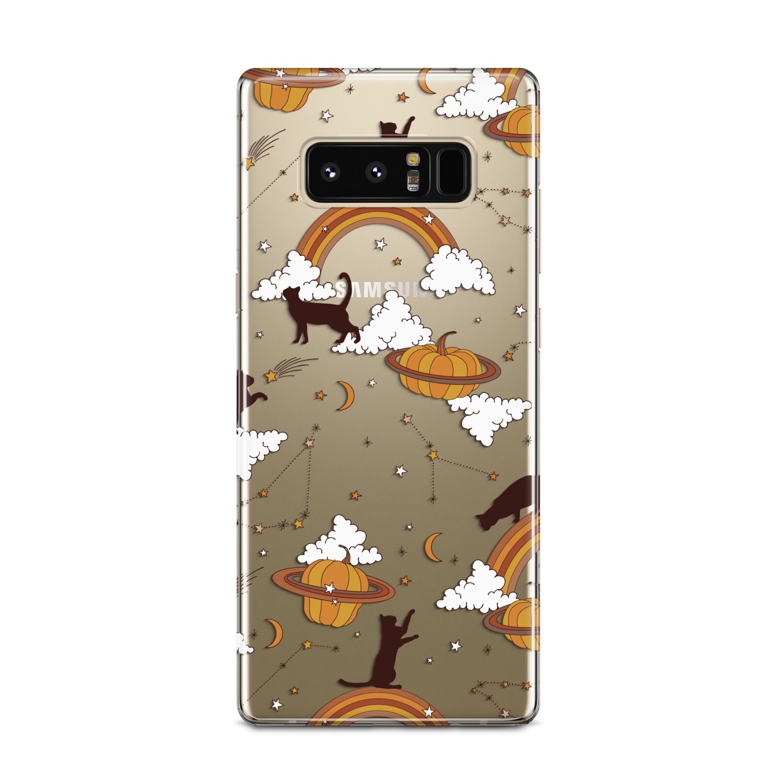 Cat Constellation Samsung Galaxy Note 8 Case