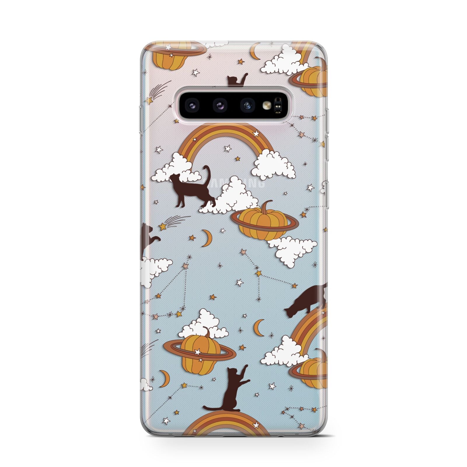 Cat Constellation Samsung Galaxy S10 Case
