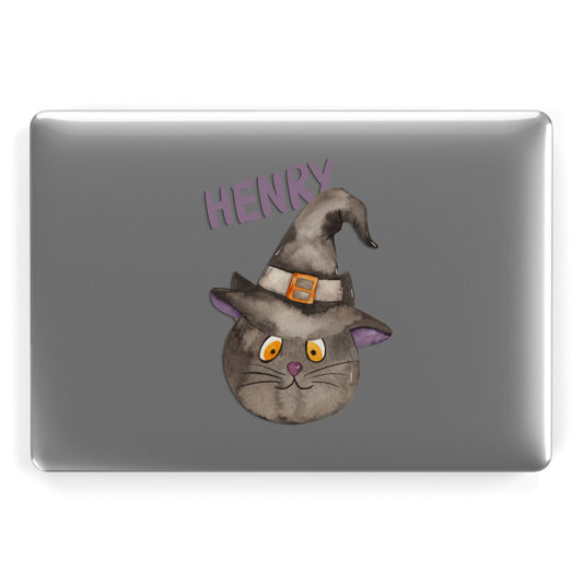 Cat in Witches Hat Custom Apple MacBook Case