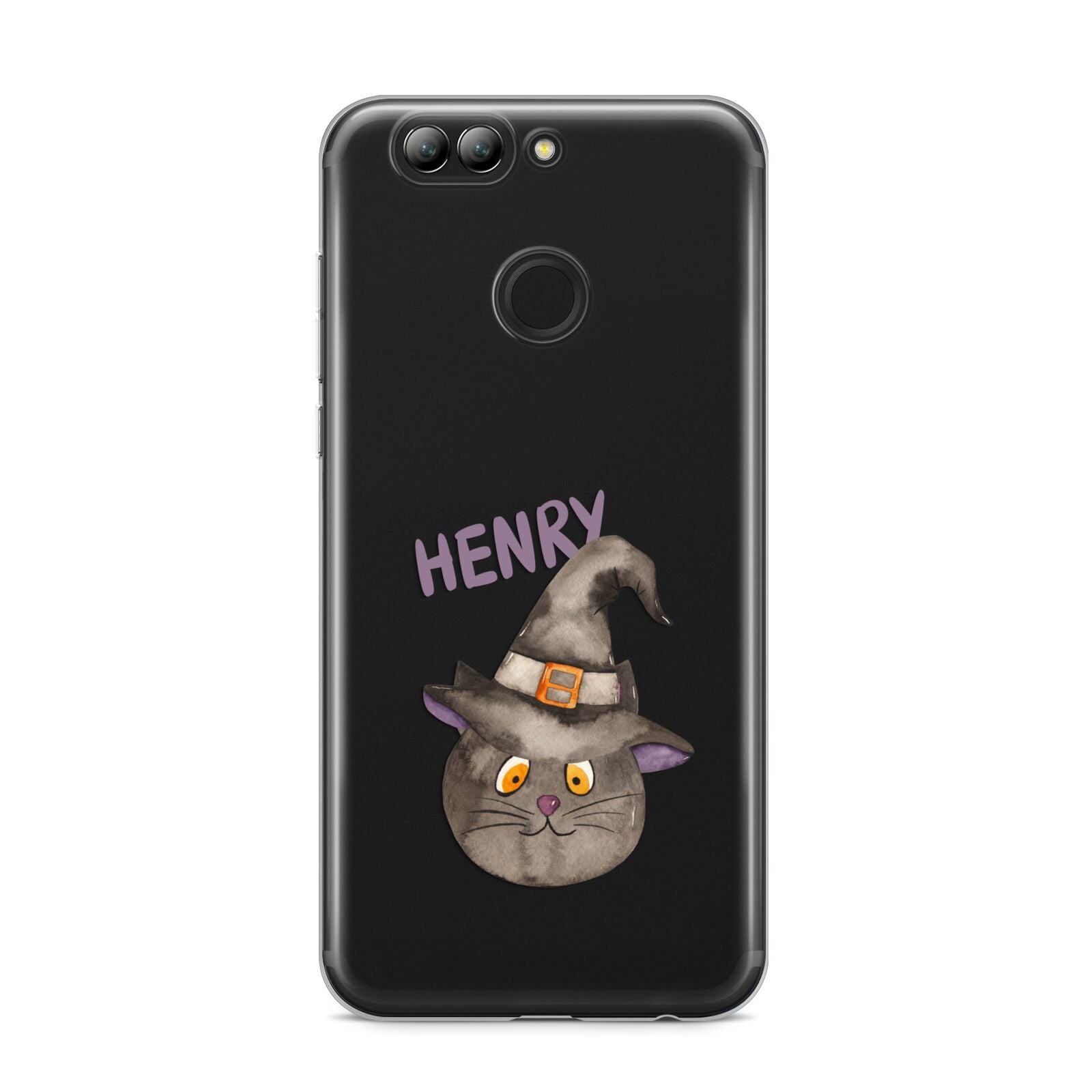 Cat in Witches Hat Custom Huawei Nova 2s Phone Case