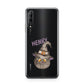 Cat in Witches Hat Custom Huawei P Smart Pro 2019