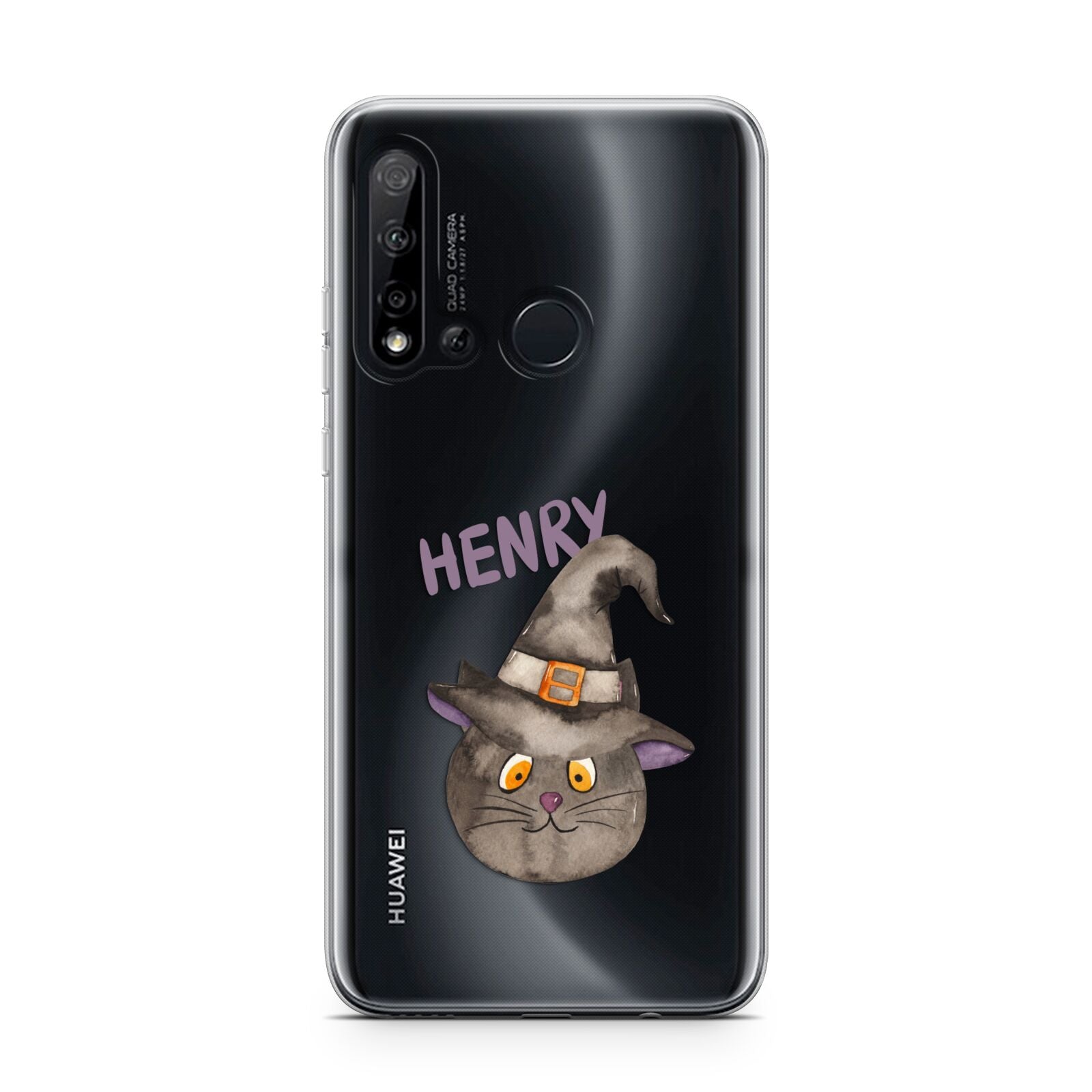 Cat in Witches Hat Custom Huawei P20 Lite 5G Phone Case