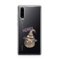 Cat in Witches Hat Custom Huawei P30 Phone Case