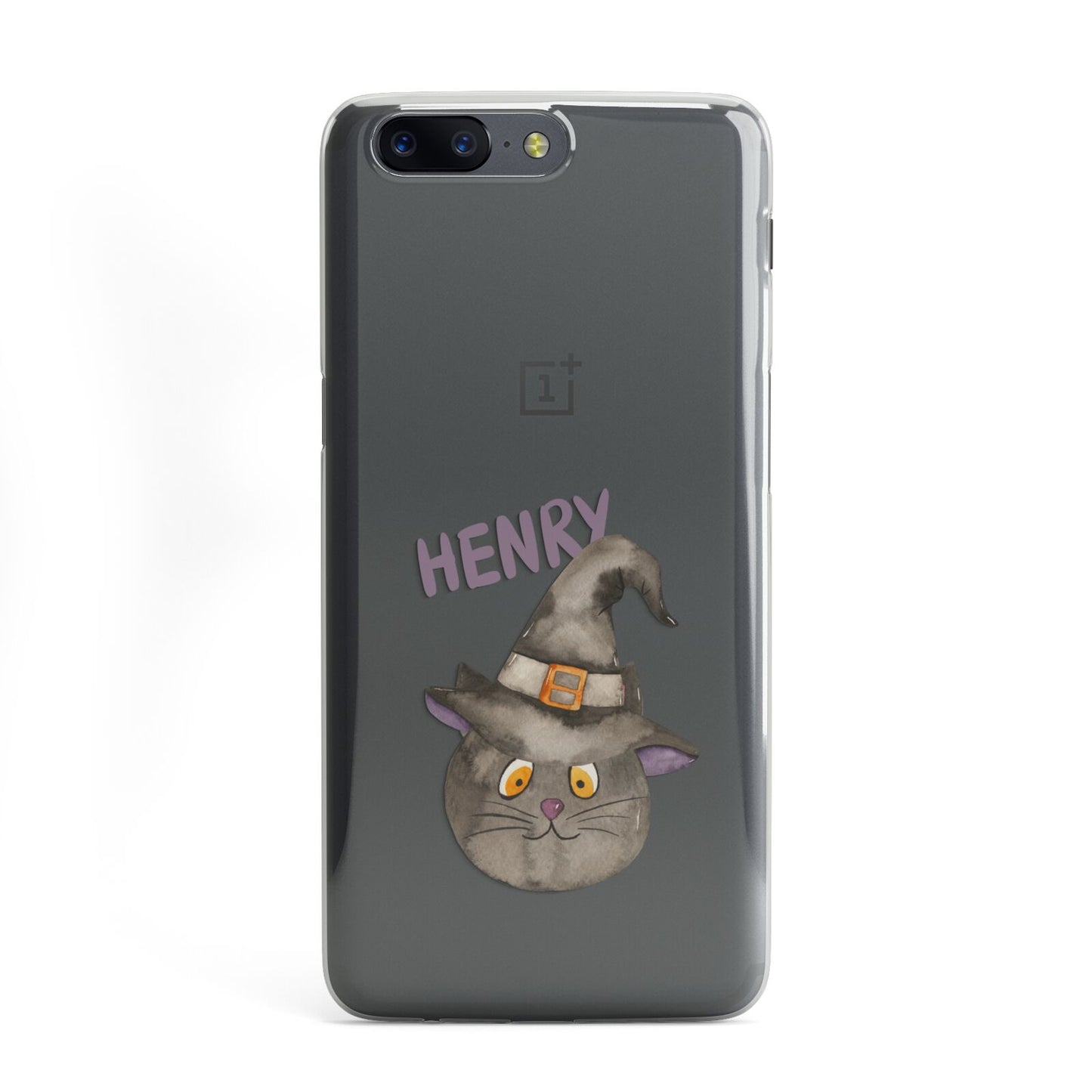 Cat in Witches Hat Custom OnePlus Case