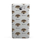 Catahoula Leopard Dog Icon with Name Samsung Galaxy A7 2015 Case