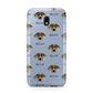 Catahoula Leopard Dog Icon with Name Samsung Galaxy J3 2017 Case