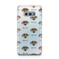 Catahoula Leopard Dog Icon with Name Samsung Galaxy S10E Case