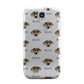 Catahoula Leopard Dog Icon with Name Samsung Galaxy S4 Case