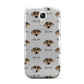 Catahoula Leopard Dog Icon with Name Samsung Galaxy S4 Mini Case