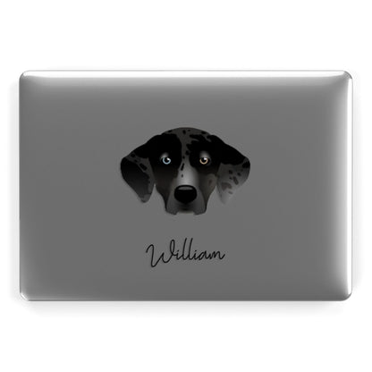 Catahoula Leopard Dog Personalised Apple MacBook Case