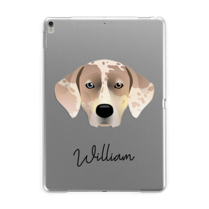 Catahoula Leopard Dog Personalised Apple iPad Silver Case