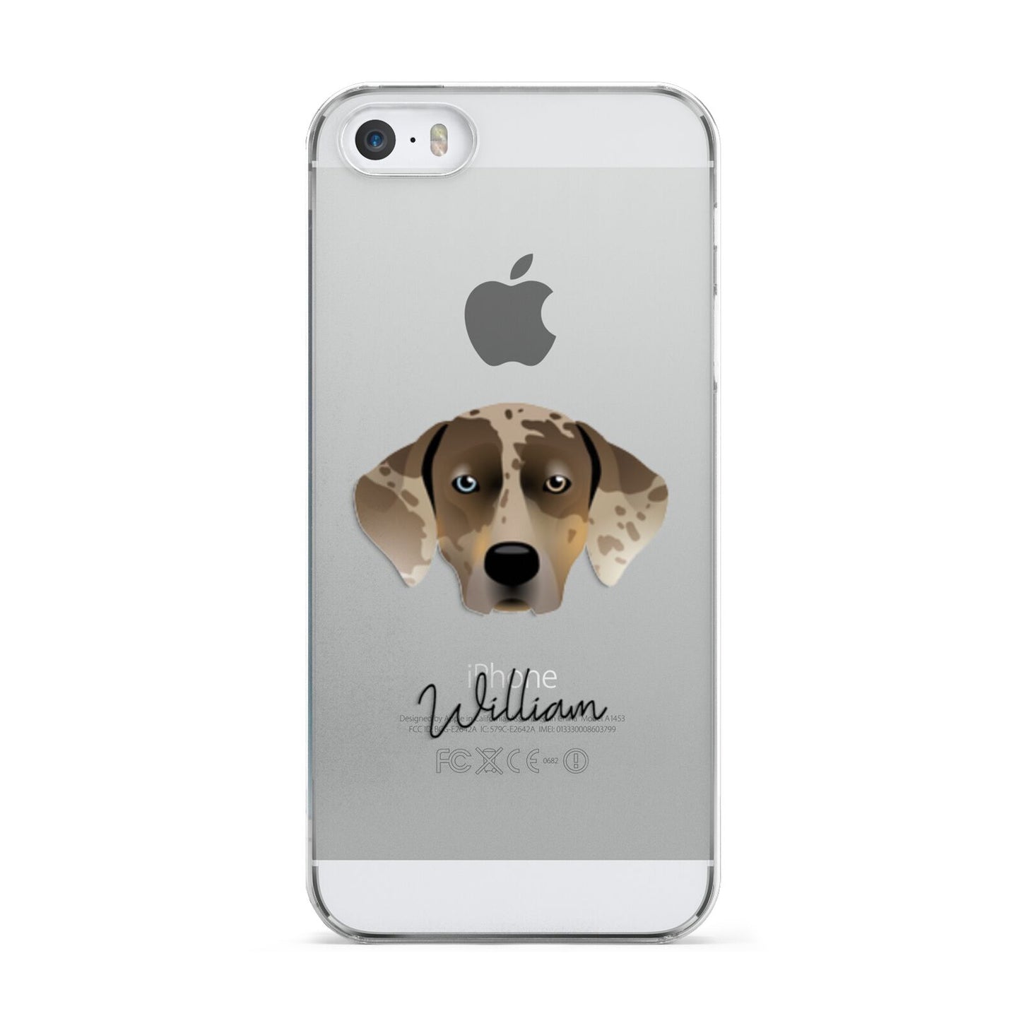 Catahoula Leopard Dog Personalised Apple iPhone 5 Case