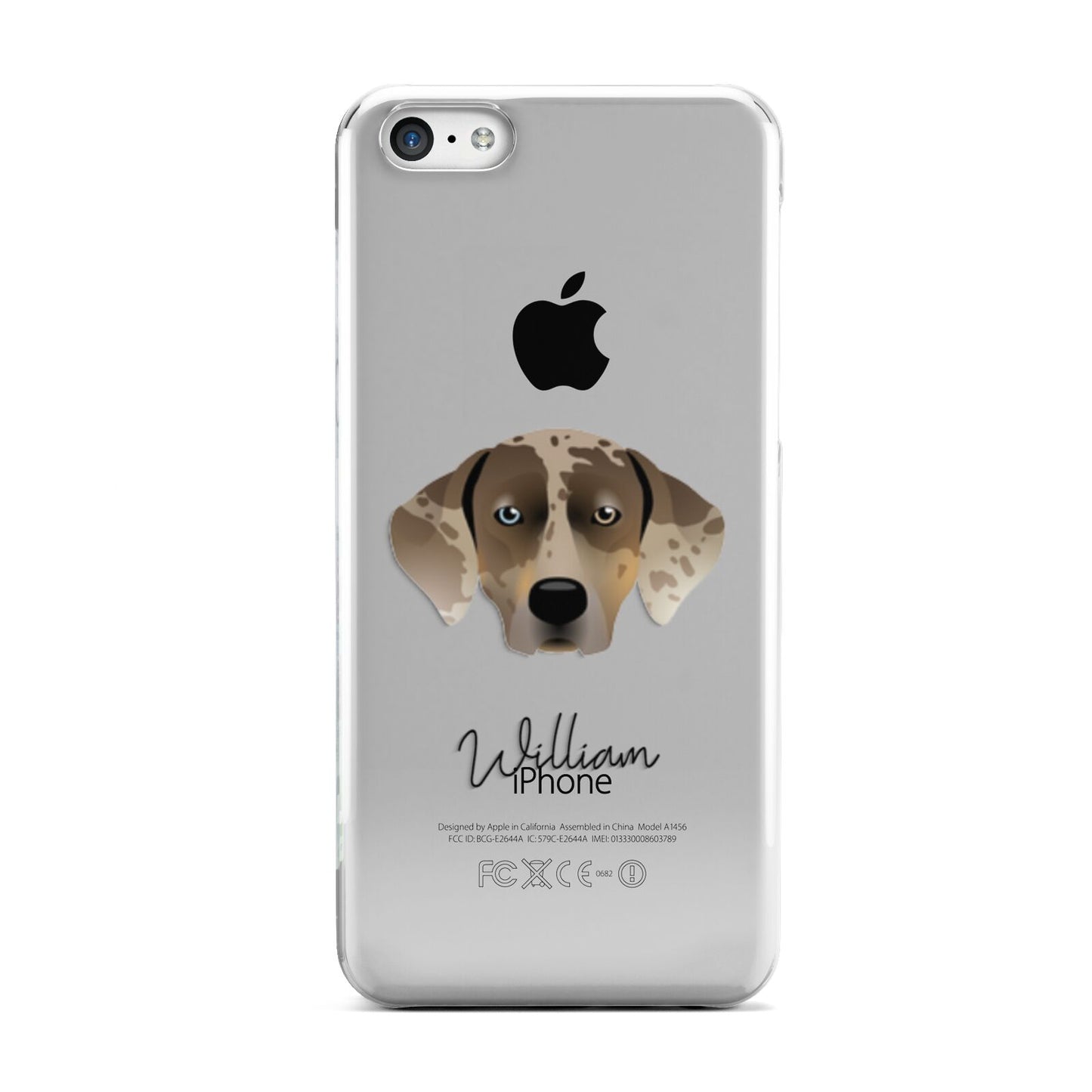 Catahoula Leopard Dog Personalised Apple iPhone 5c Case