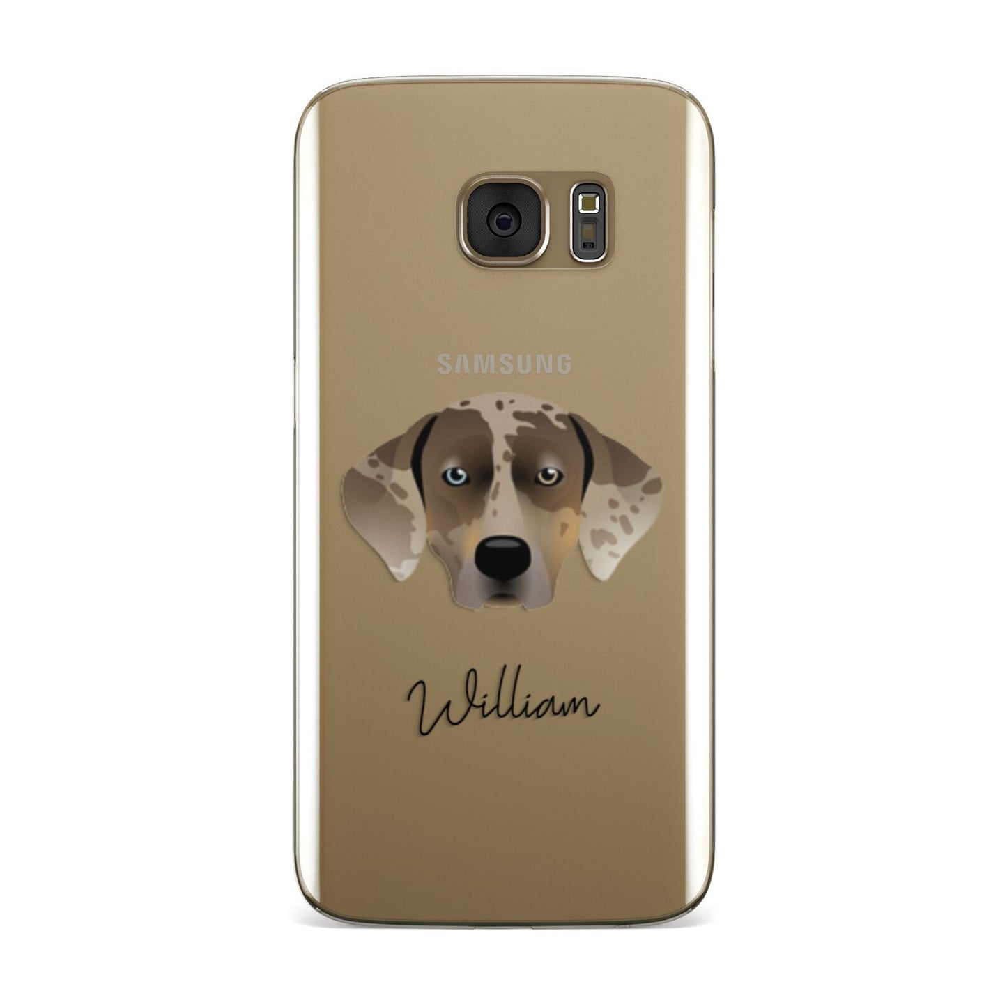 Catahoula Leopard Dog Personalised Samsung Galaxy Case