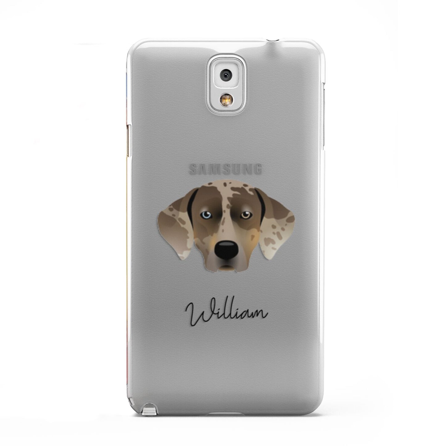 Catahoula Leopard Dog Personalised Samsung Galaxy Note 3 Case