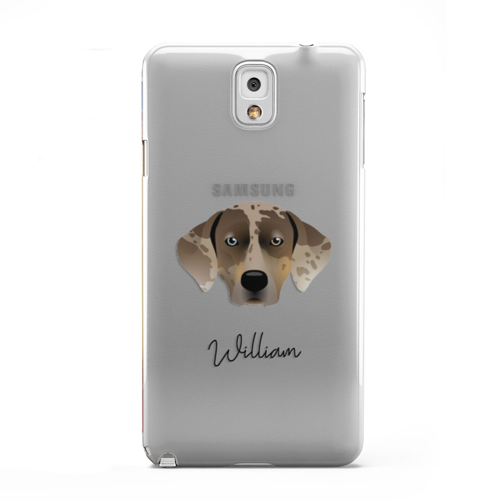 Catahoula Leopard Dog Personalised Samsung Galaxy Note 3 Case