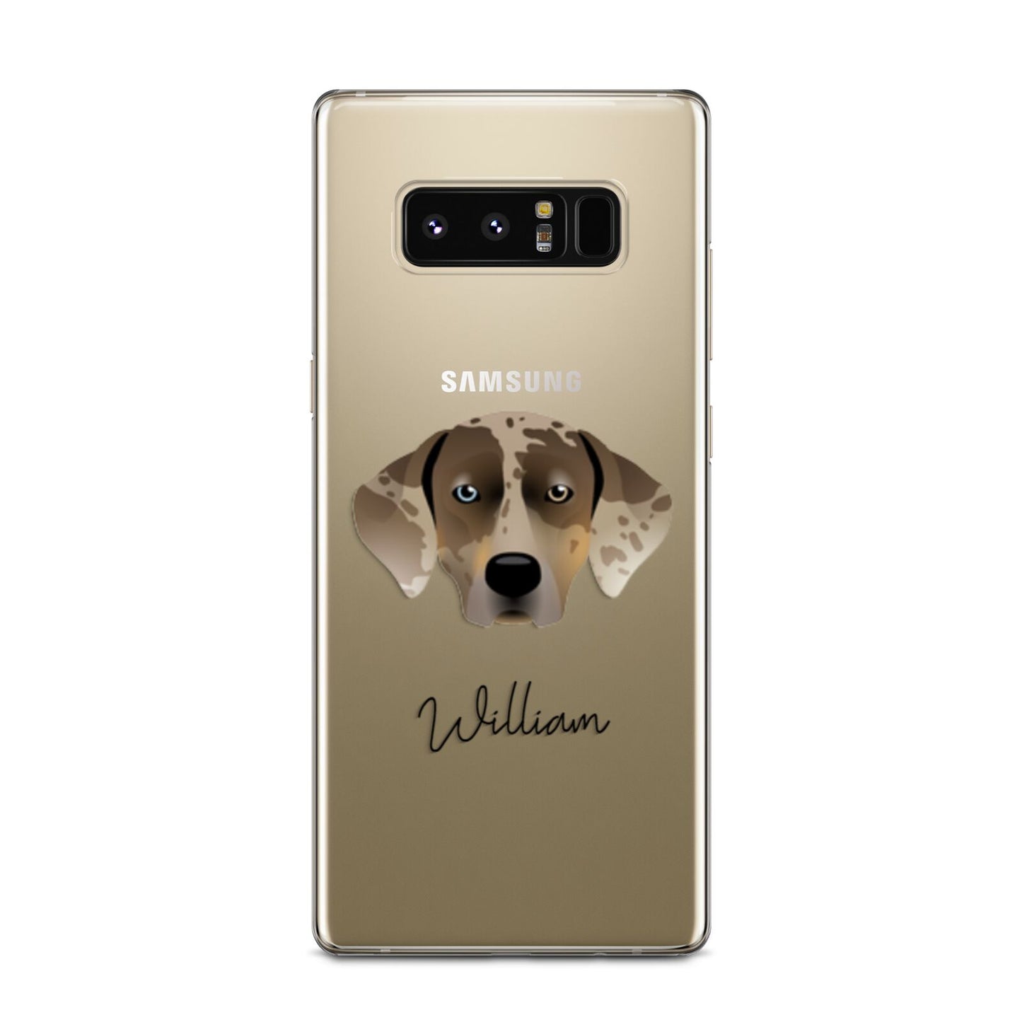 Catahoula Leopard Dog Personalised Samsung Galaxy Note 8 Case