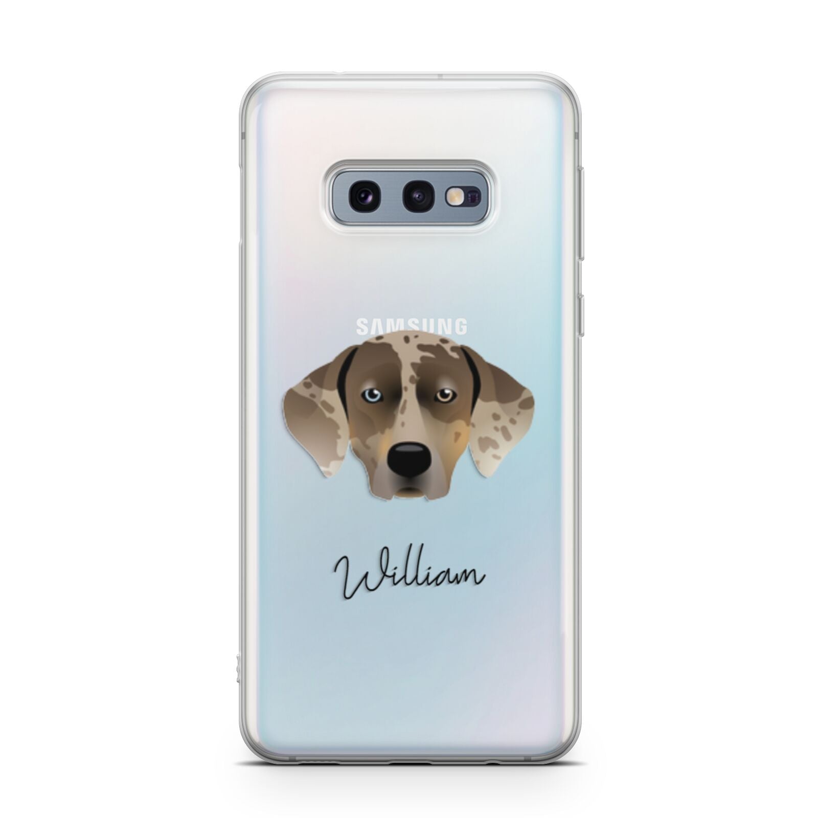Catahoula Leopard Dog Personalised Samsung Galaxy S10E Case