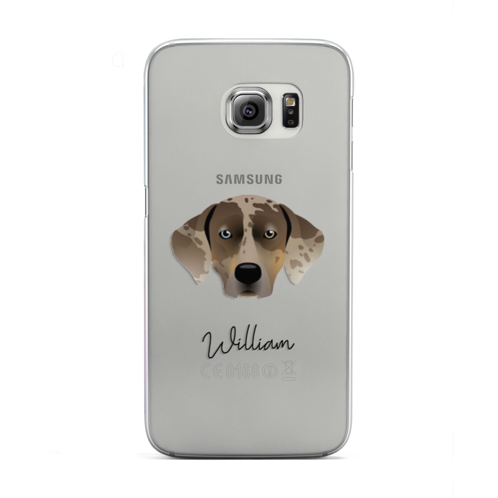 Catahoula Leopard Dog Personalised Samsung Galaxy S6 Edge Case