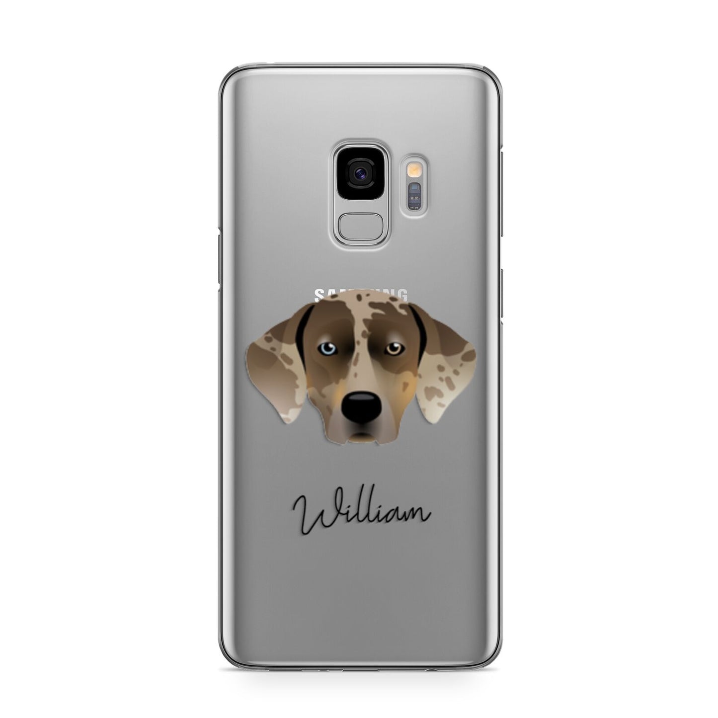 Catahoula Leopard Dog Personalised Samsung Galaxy S9 Case