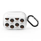 Catalan Sheepdog Icon with Name AirPods Pro Clear Case