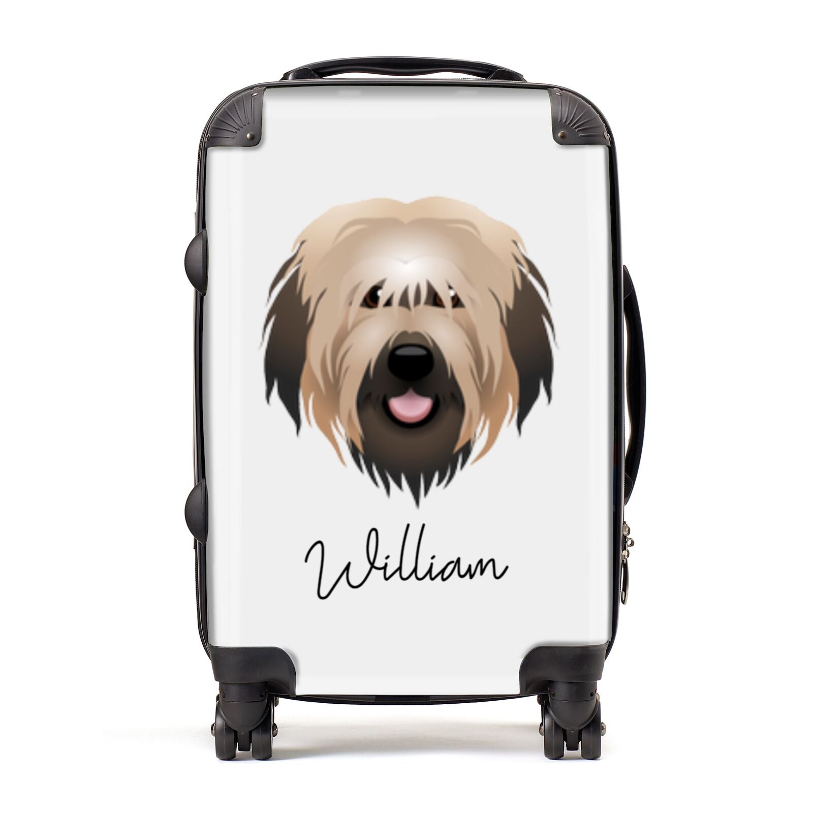 Catalan Sheepdog Personalised Suitcase