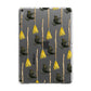 Cats on Broomsticks Halloween Apple iPad Grey Case