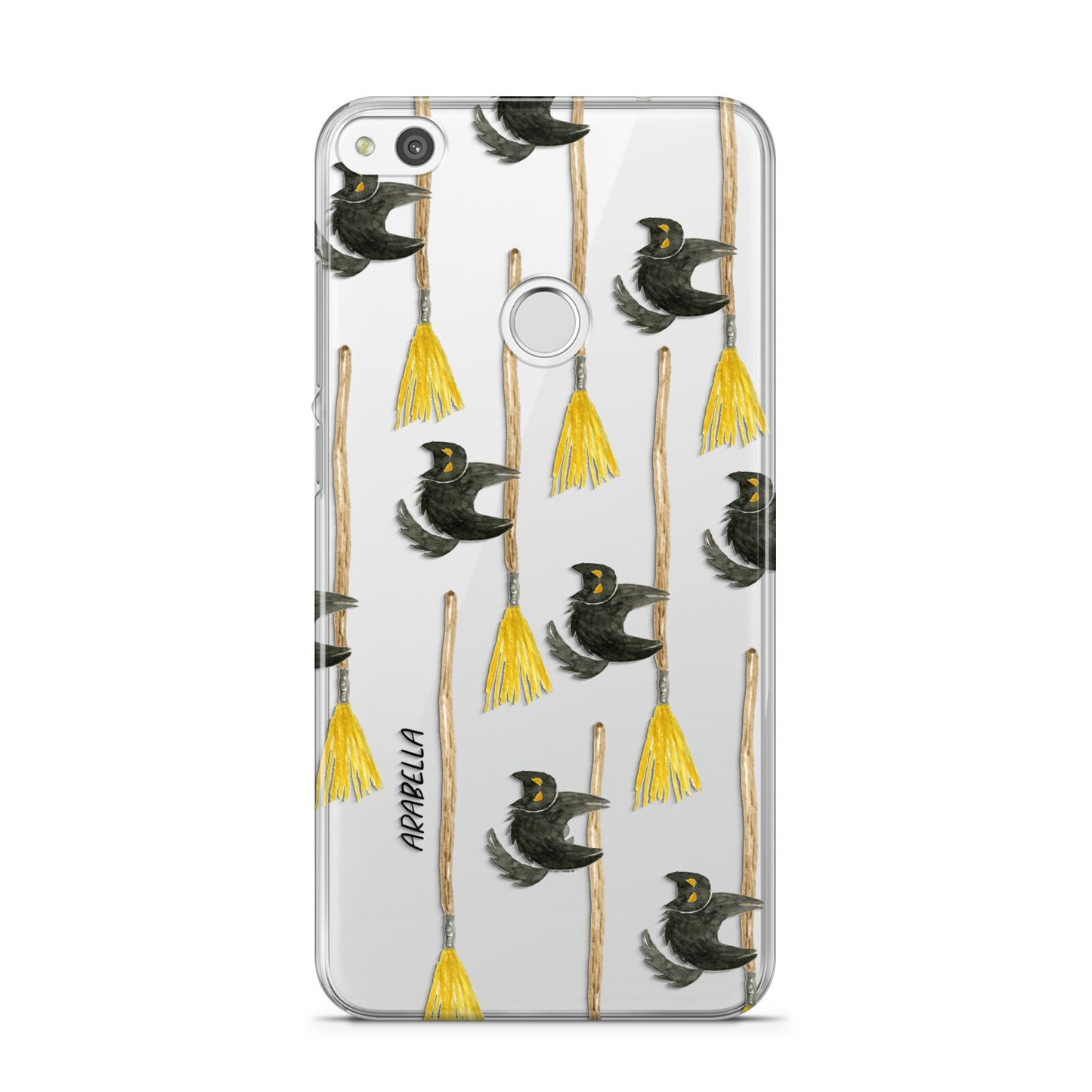 Cats on Broomsticks Halloween Huawei P8 Lite Case