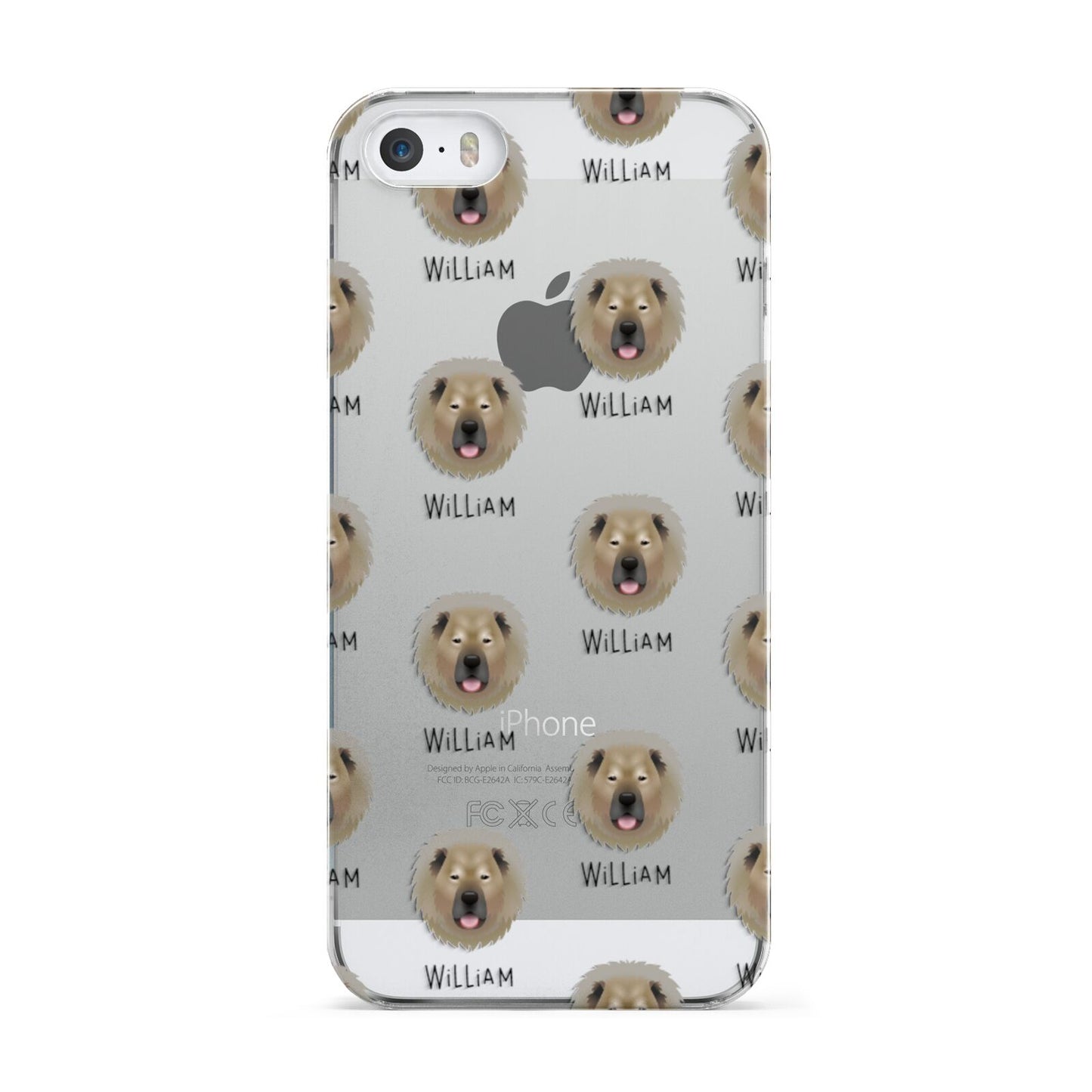 Causasian Shepherd Icon with Name Apple iPhone 5 Case