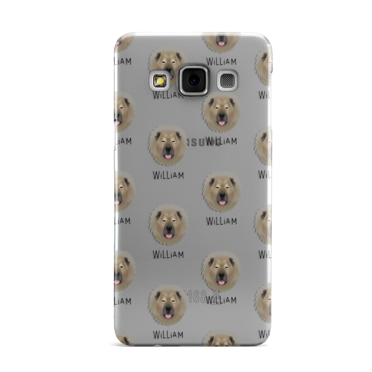 Causasian Shepherd Icon with Name Samsung Galaxy A3 Case